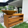 brasero flambard brazin barbecue plancha jardin gourmand convivial